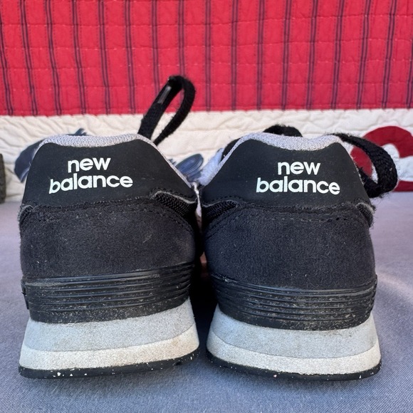 Size 13.5c - New Balance 515 Youth Black Shoes Sneakers PC515BA - Picture 4 of 8